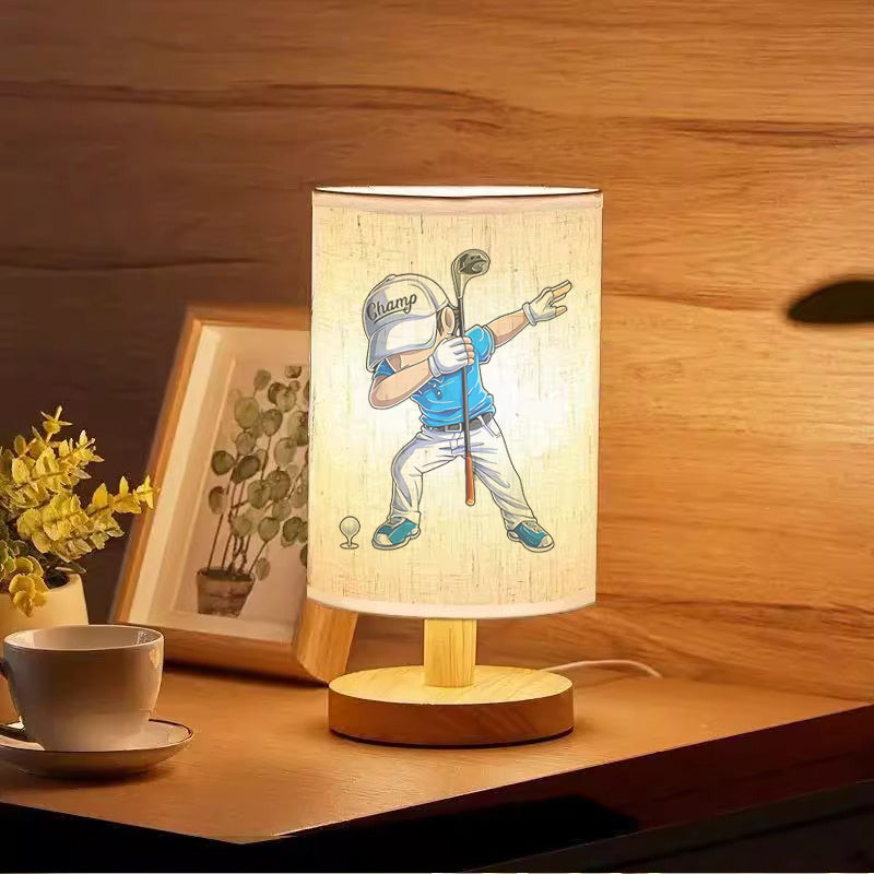 Lampe de bureau à motif imprimé - Veilleuse déco chambre — photo 3 Image