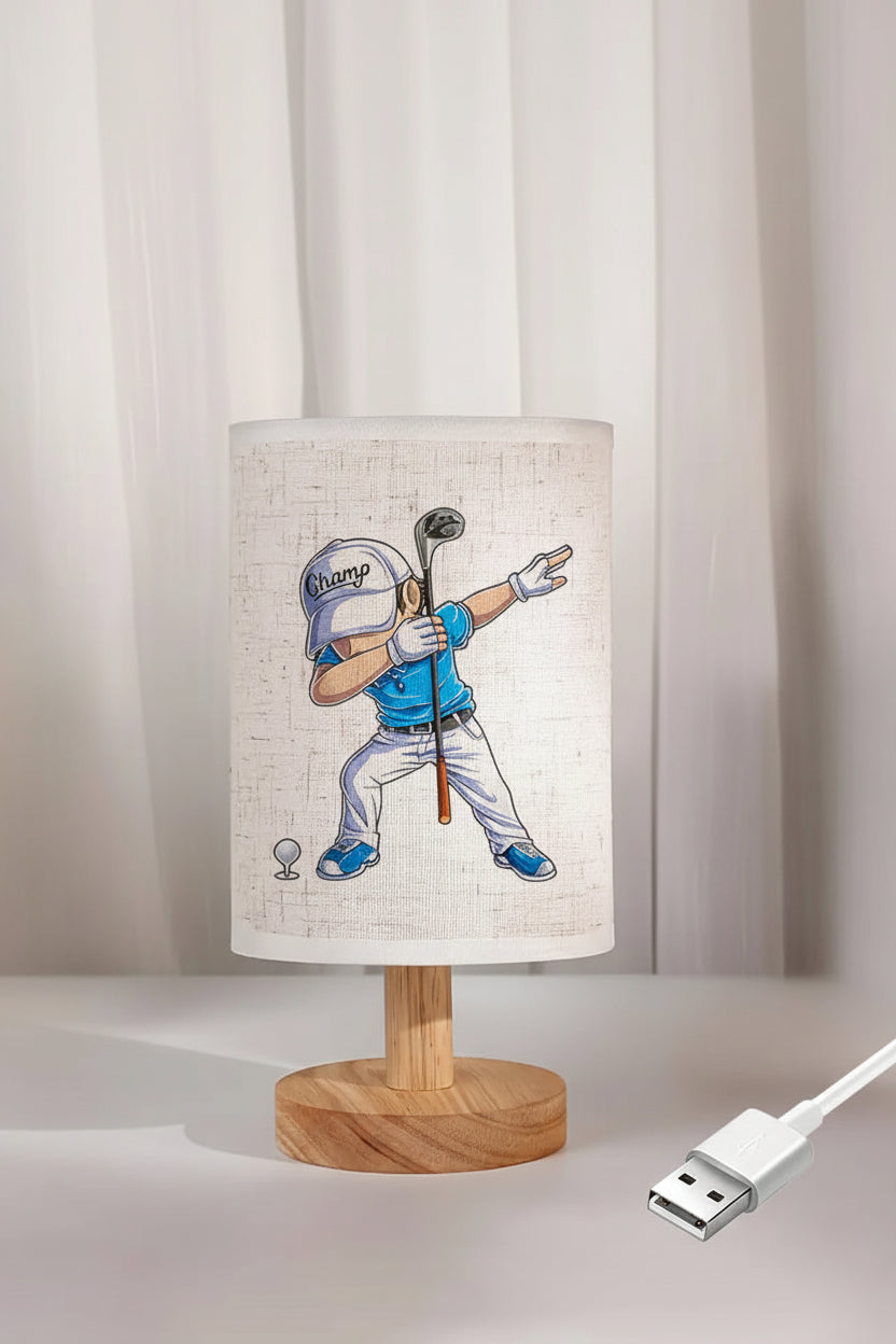 Lampe de bureau à motif imprimé - Veilleuse déco chambre — photo 4