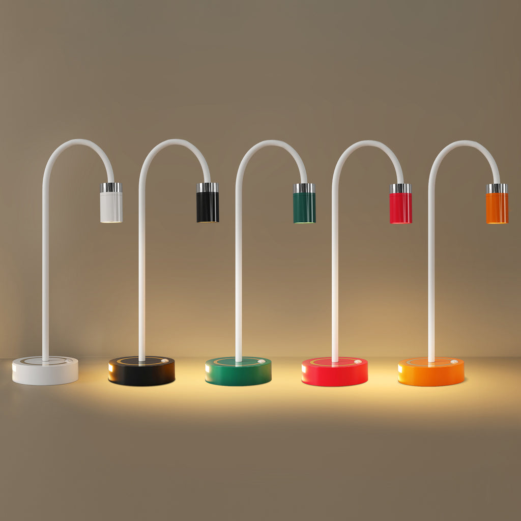 Lampe de bureau applique à coller, 32 cm, capteur intégré