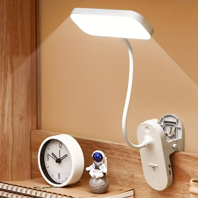 Lampe de bureau à pince sans fil - LED flexible rechargeable — photo 1 Image