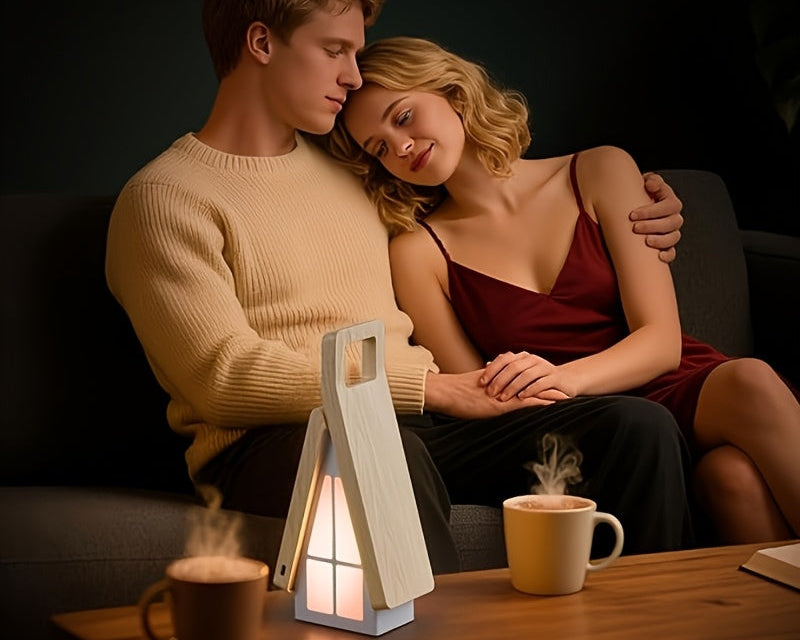Lampe de bureau pliable forme maisonnette – Tactile sans fil — photo 1