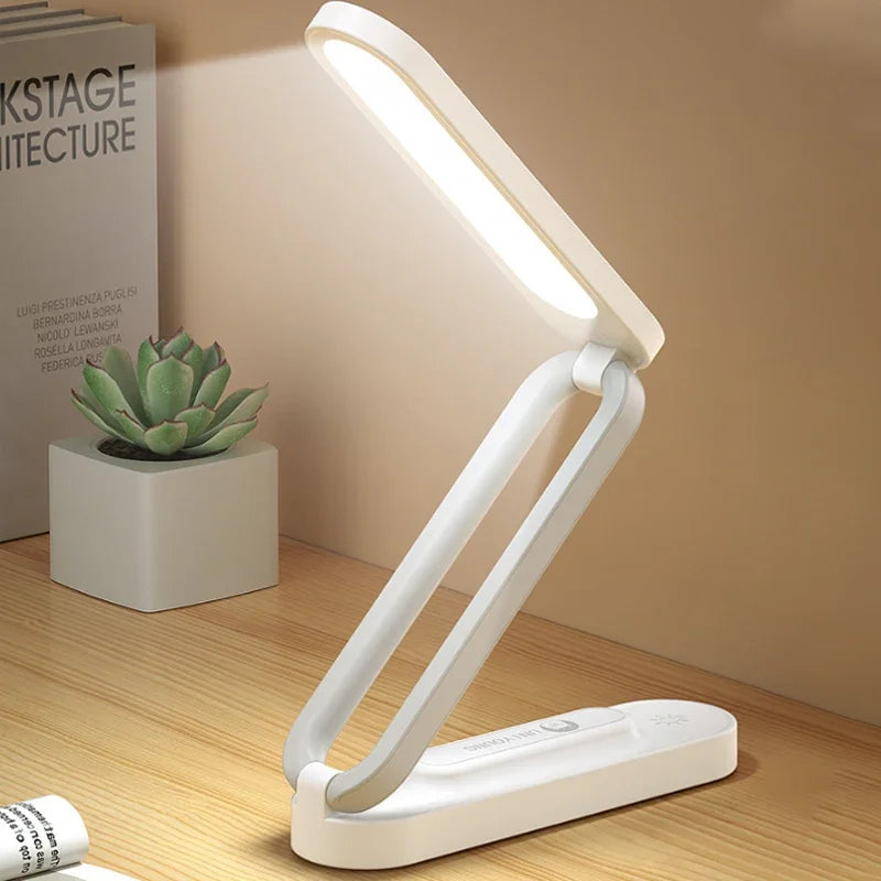 Lampe de bureau portable pliable - LED rechargeable 3 niveaux — photo 1
