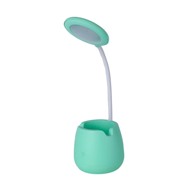 Lampe de bureau avec porte-crayons - LED flexible rechargeable — photo 10