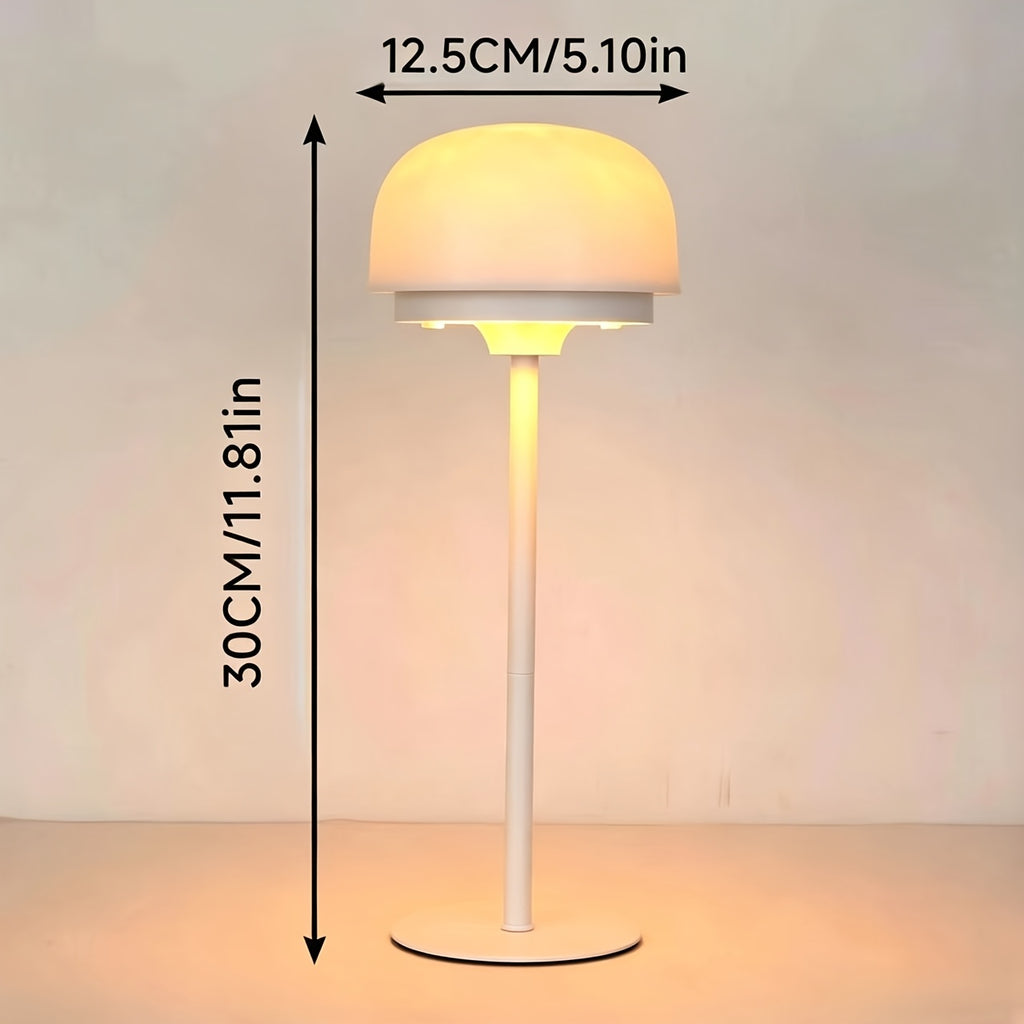 Lampe de bureau sans fil à projection d'ondulations, 30 cm