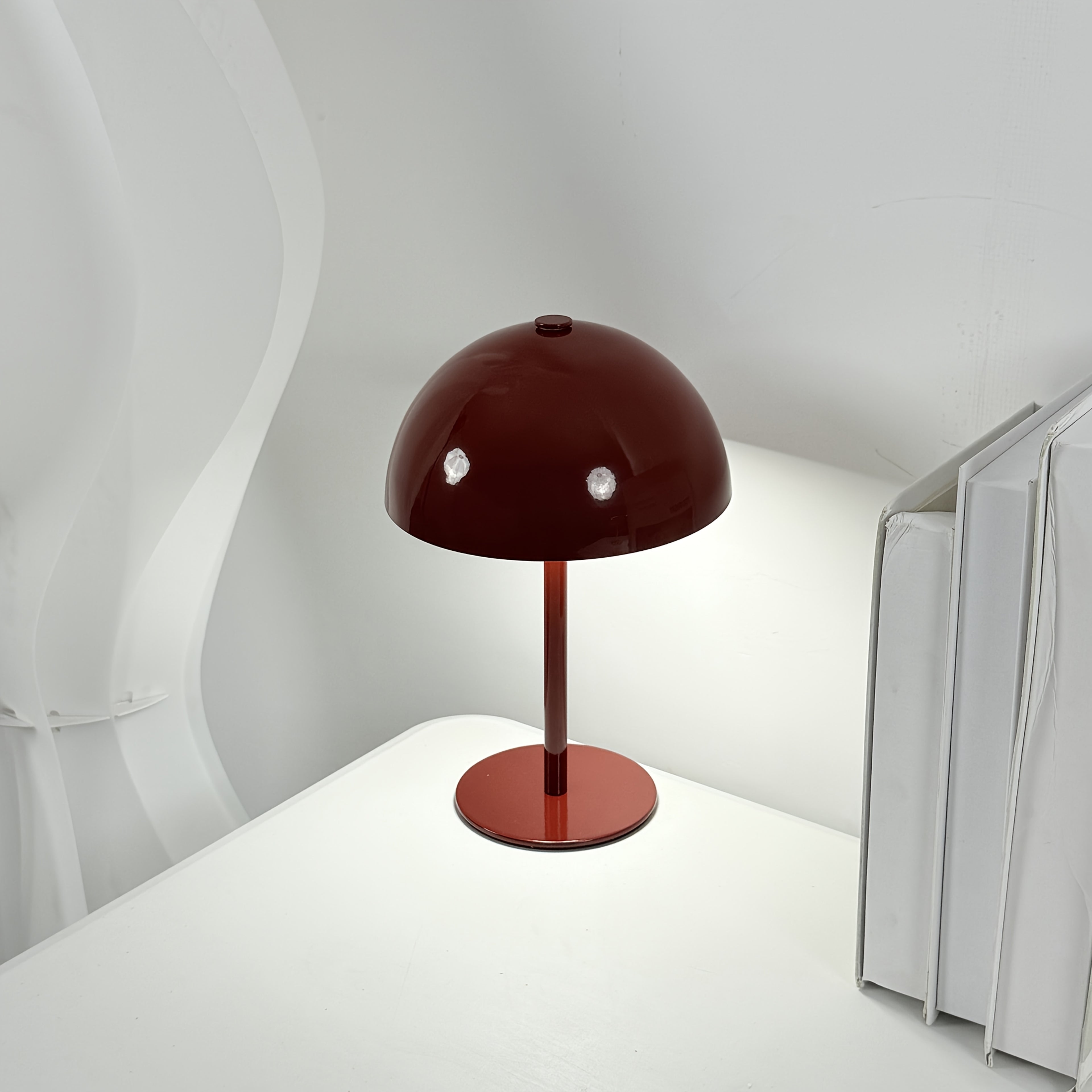 Lampe de bureau sans fil tactile - Design champignon moderne — photo 1 Image