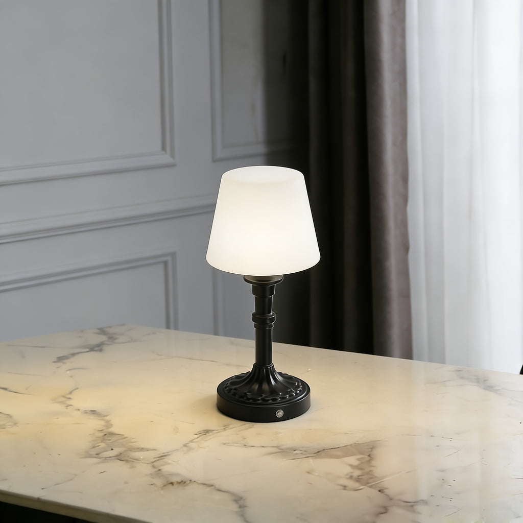 Lampe de bureau vintage tactile sans fil – Lumière douce — photo 6