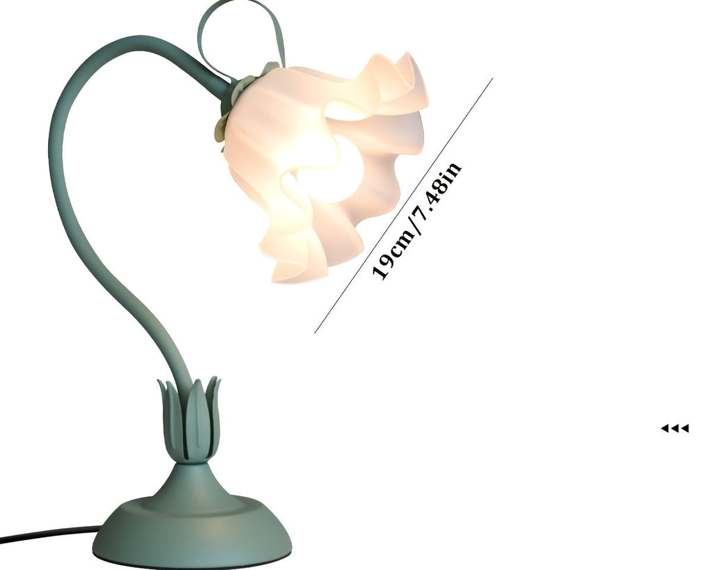 Lampe de chevet fleur col de cygne – Veilleuse 3 teintes — photo 3