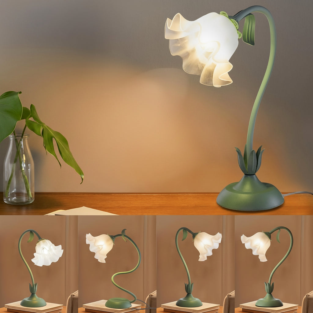 Lampe de chevet fleur col de cygne – Veilleuse 3 teintes — photo 6 Image