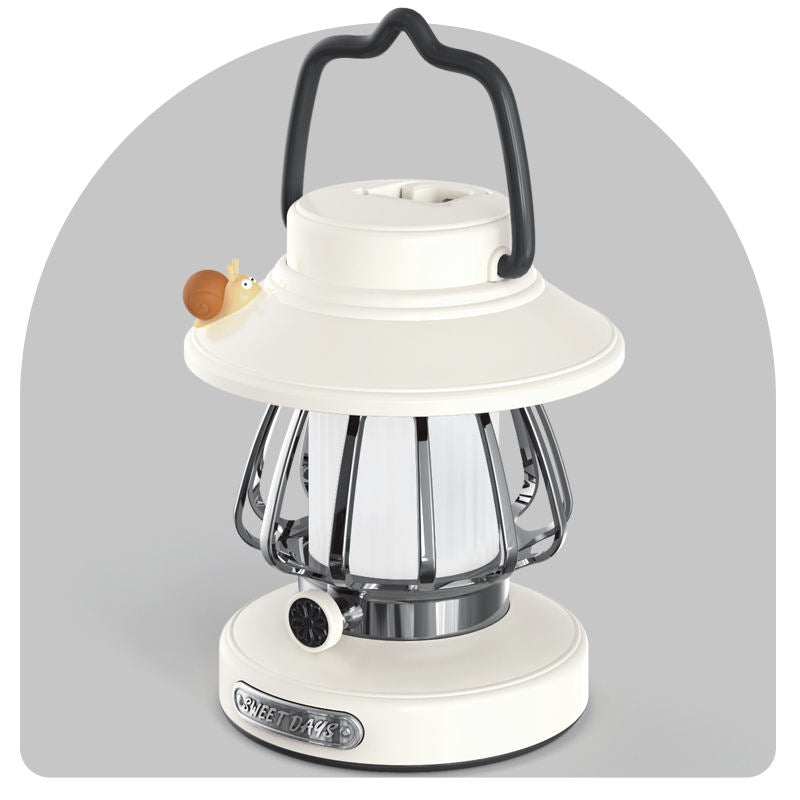 Lampe de chevet lanterne portable rétro – Tactile sans fil — photo 3