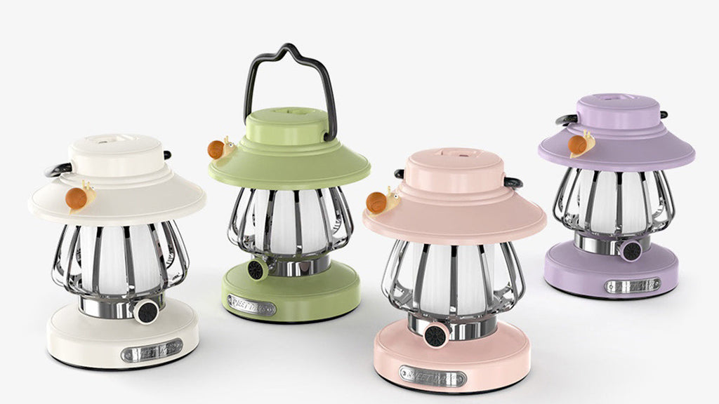 Lampe de chevet lanterne portable rétro – Tactile sans fil — photo 7