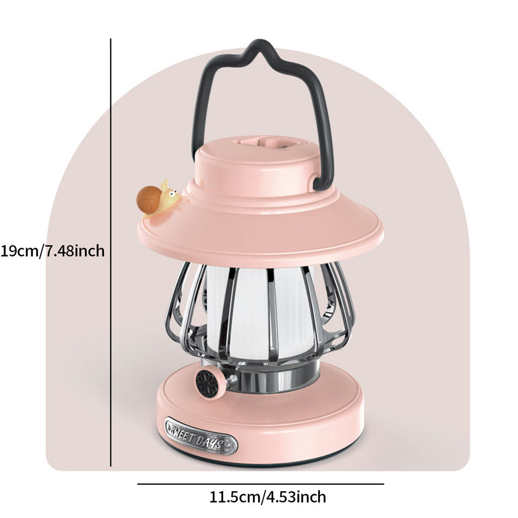 Lampe de chevet lanterne portable rétro – Tactile sans fil — photo 8