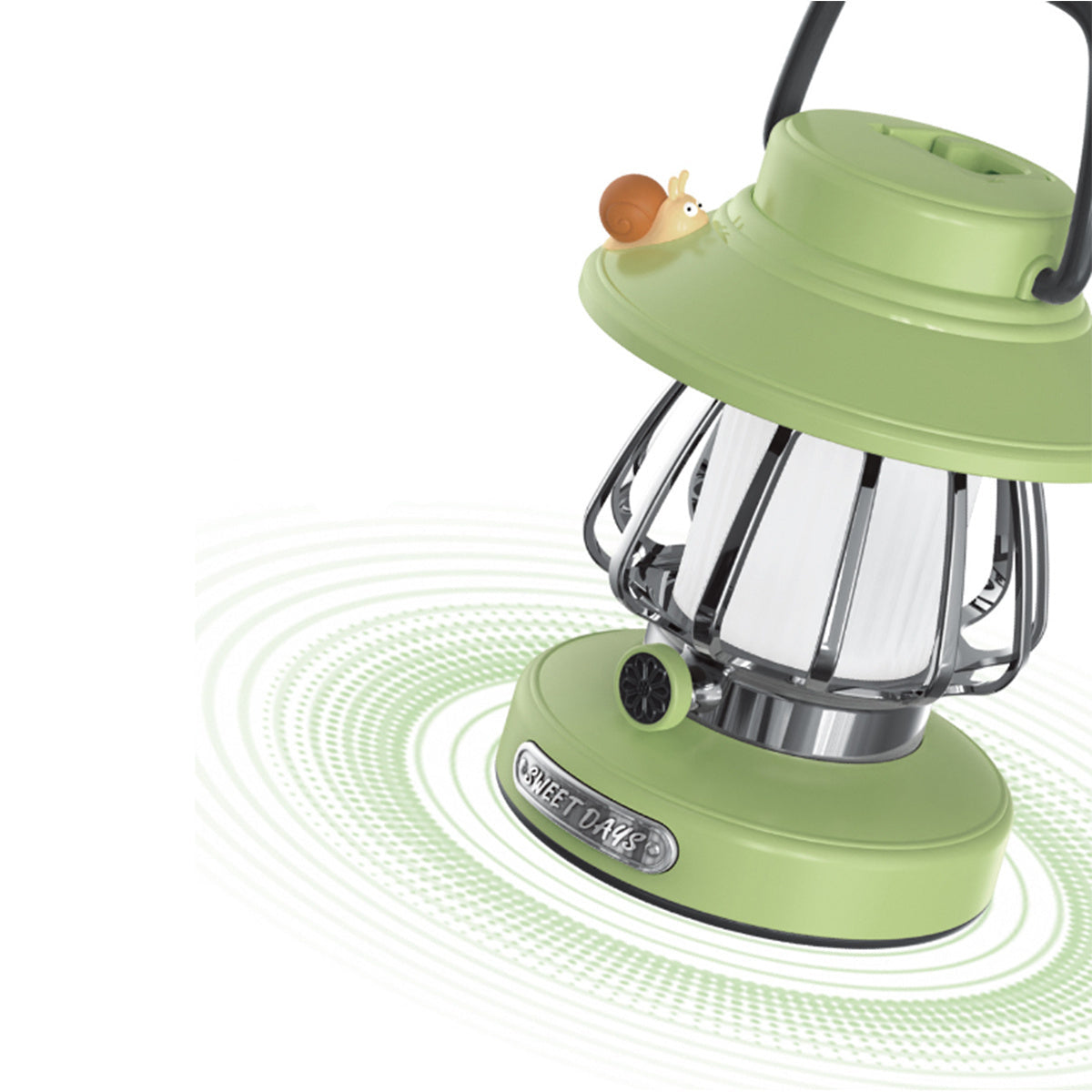 Lampe de chevet lanterne portable rétro – Tactile sans fil — photo 9