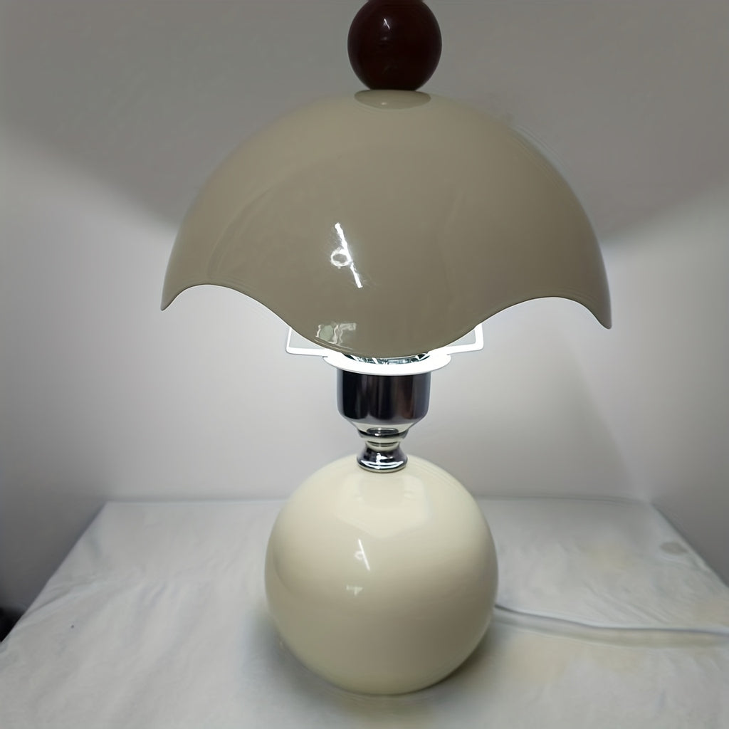 Lampe de chevet vintage abat-jour parapluie – Design unique — photo 2