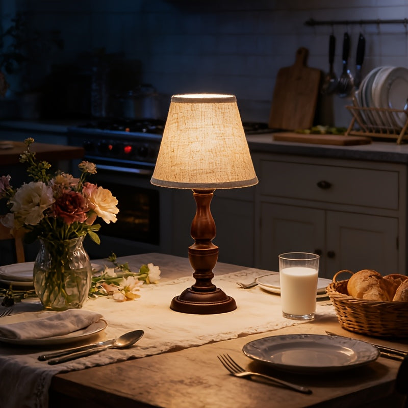 Lampe de chevet vintage style ferme – Charme rustique chaleureux — photo 2