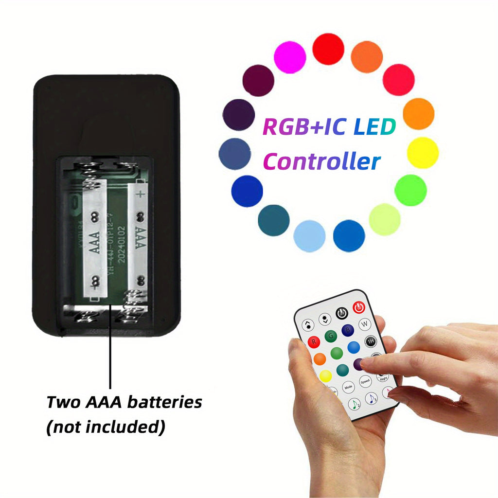 Lampe de bureau d'angle RGB connectée de 122 cm sur port USB