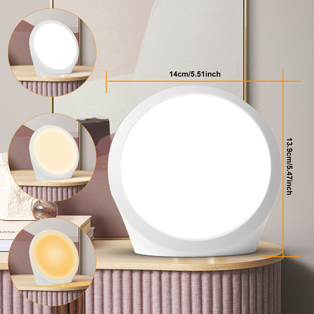 Lampe de bureau et de chevet luminothérapie 10 000 lux sans UV