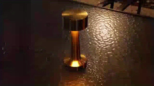 Lampe de bureau colonne en métal, lots de 2 ou de 4 pièces