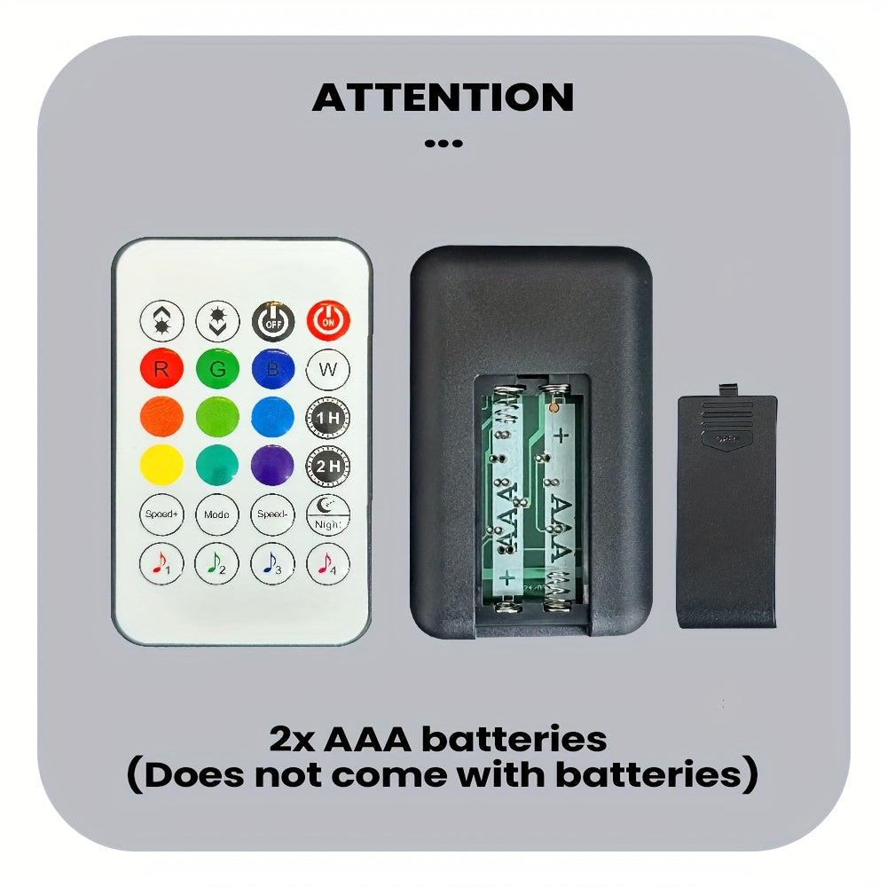 Lampe de bureau colonne RGB de 122 cm, seule ou par deux