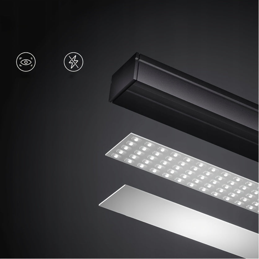 Lampe de bureau LED double tête à pince, 70 cm d'envergure