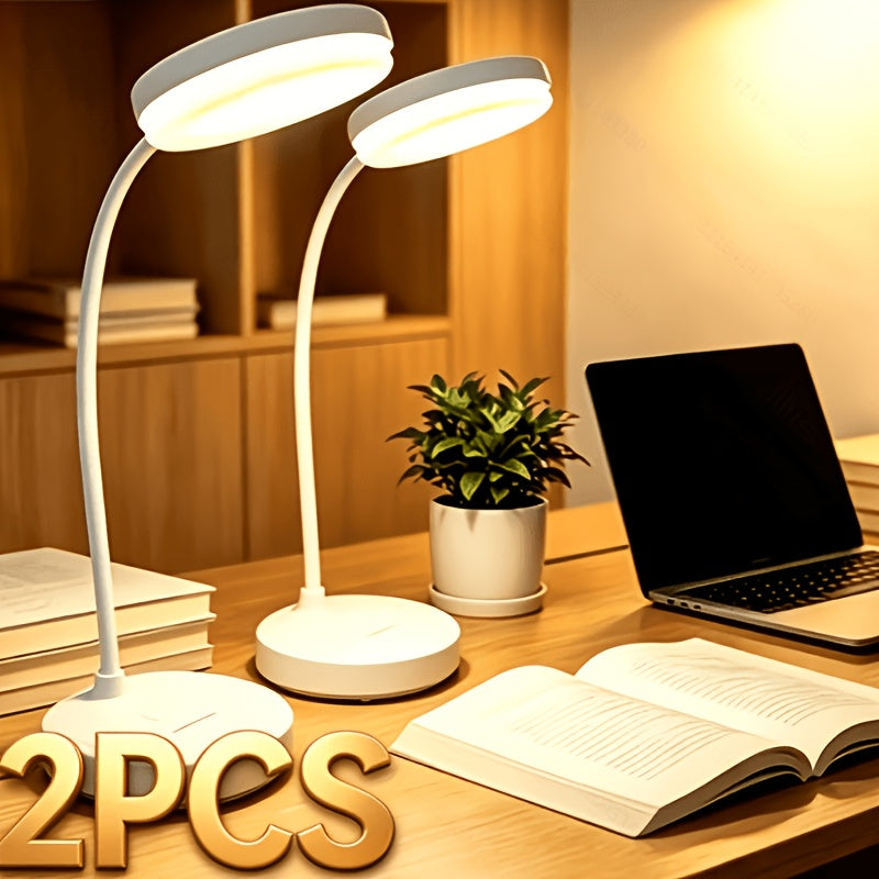 Lampe de bureau LED blanche à 3000, 4000 et 6000 K, 35 cm