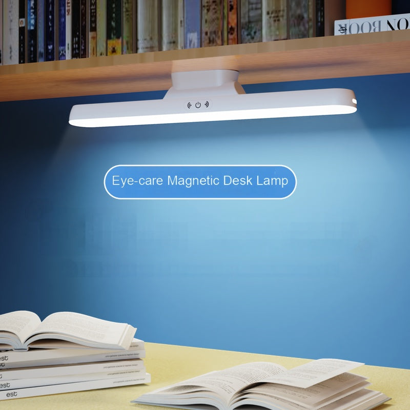 Lampe de bureau LED sans fil aimantée blanche à 3 teintes