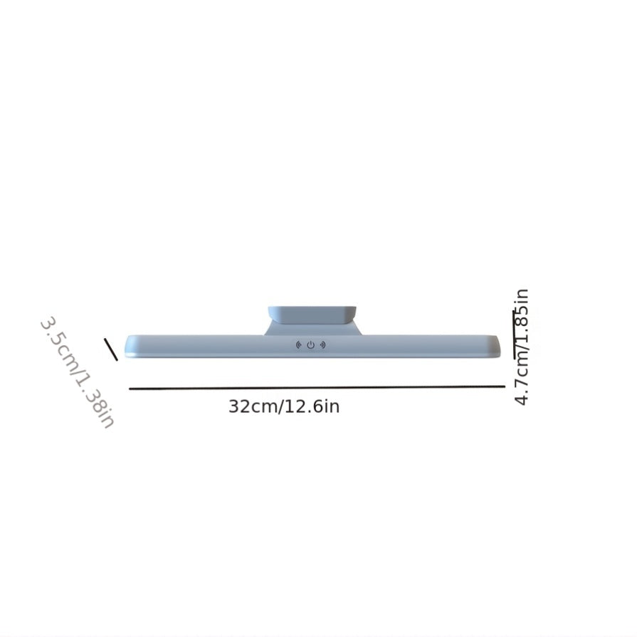 Lampe de bureau LED sans fil aimantée blanche à 3 teintes