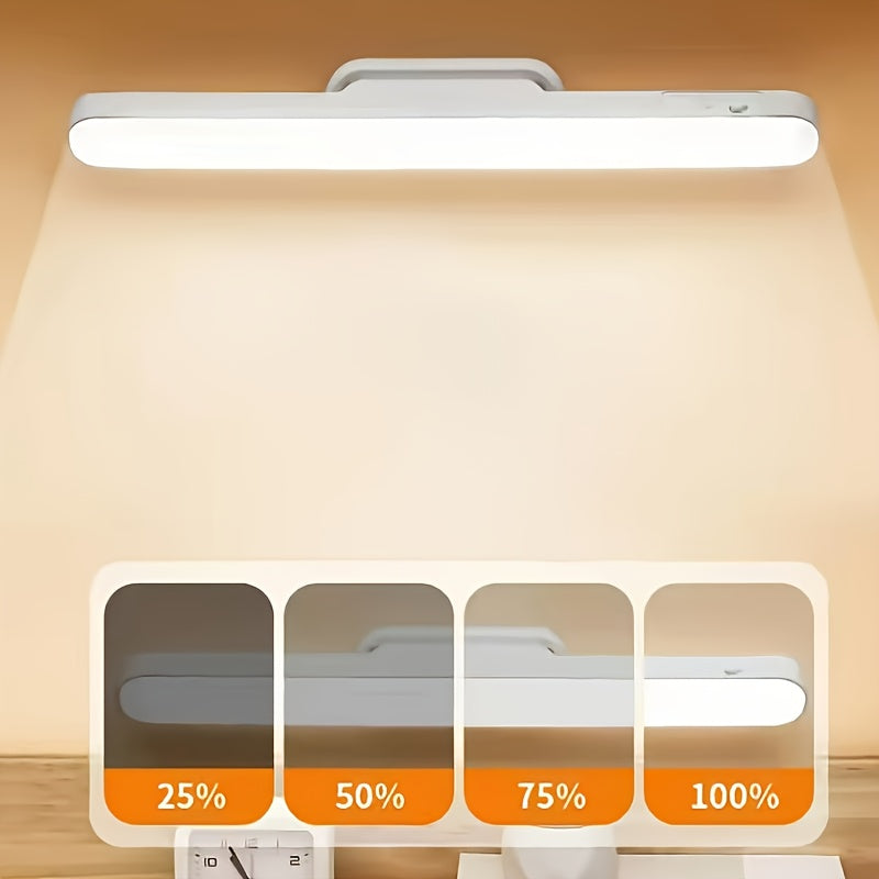 Lampe de bureau LED sans fil aimantée blanche à 3 teintes