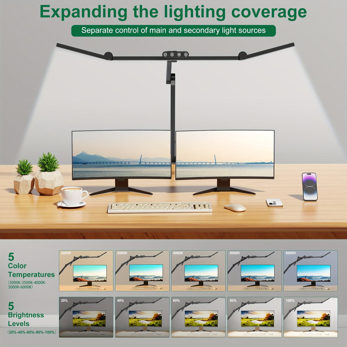 Grande lampe de lecture - prise UE