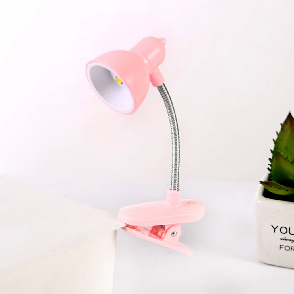 Lampe de lecture à pince - Mini LED blanc chaud flexible — photo 4