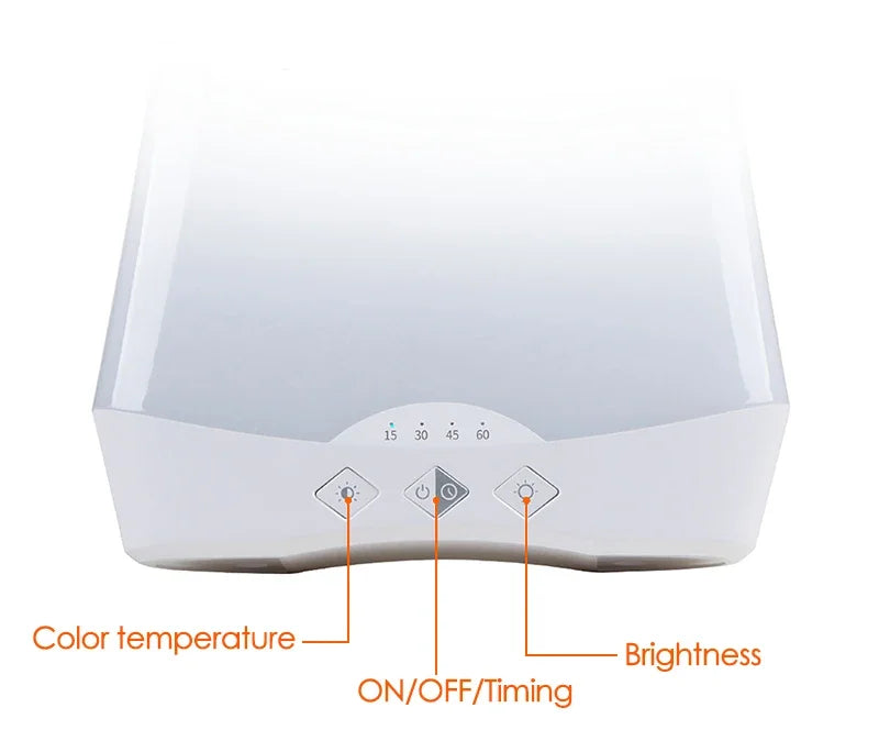 Lampe lumière du jour orientable - LED blanc réglable 6500K — photo 4