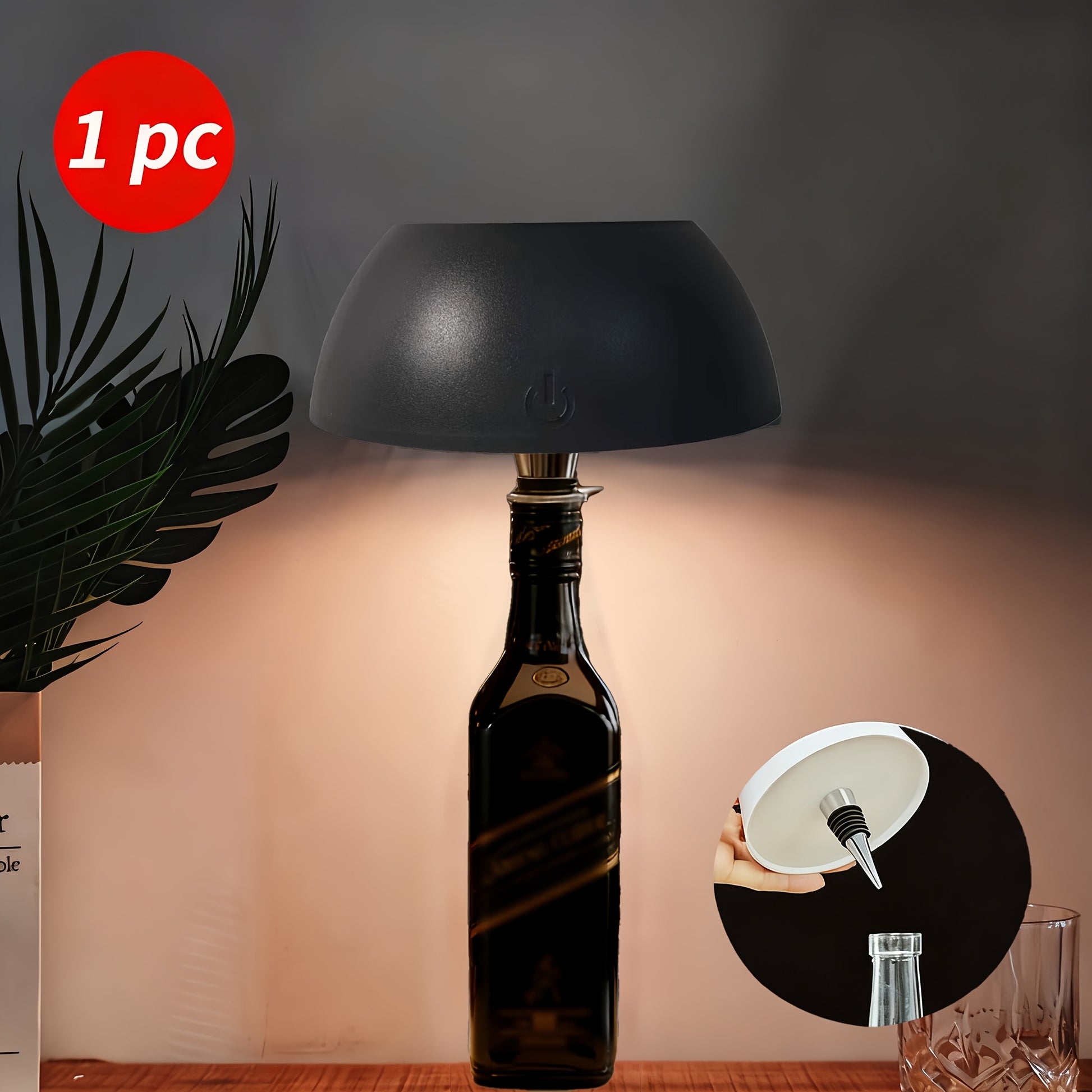 Une lampe de table populaire et crative en forme de champignon facile et moderne idale pour la maison dans les chambres les bureaux les bars et les restaurants ainsi que pour les ftes de Nol Elle est dote dun interrupteur tactile pour lclair