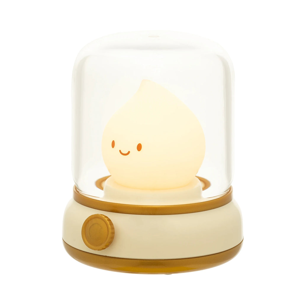 Veilleuse bougie LED sous cloche de verre - Lueur chaude — photo 5
