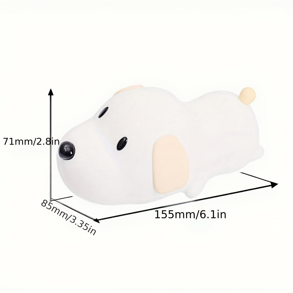 Veilleuse enfant chiot silicone - Lumière douce pour les yeux — photo 4
