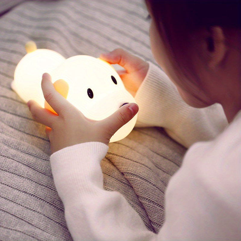Veilleuse enfant chiot silicone - Lumière douce pour les yeux — photo 5