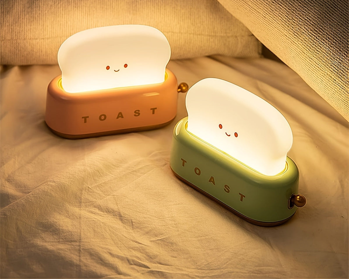 Veilleuse enfant grille-pain LED sans fil - Lampe déco toast — photo 1