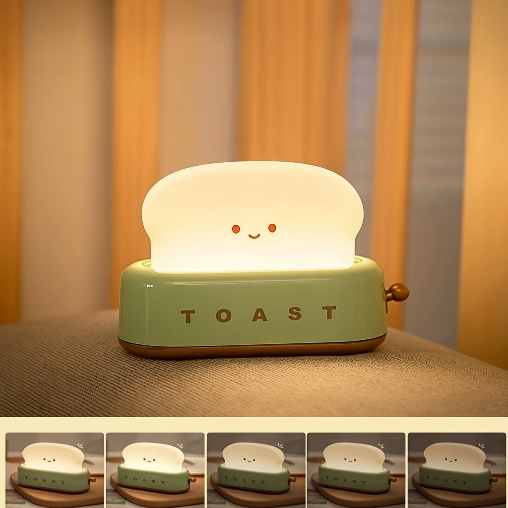 Veilleuse enfant grille-pain LED sans fil - Lampe déco toast — photo 2