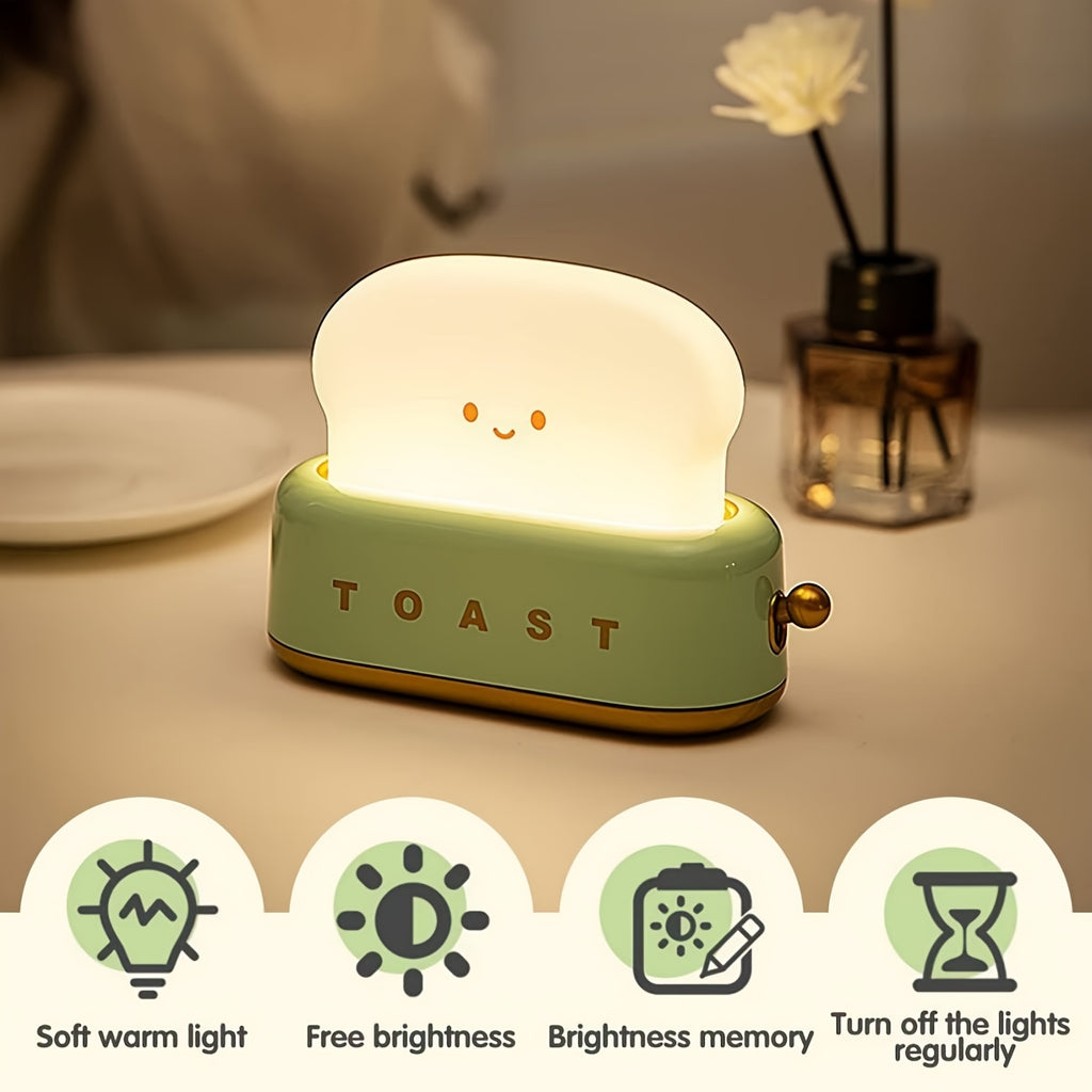 Veilleuse enfant grille-pain LED sans fil - Lampe déco toast — photo 6