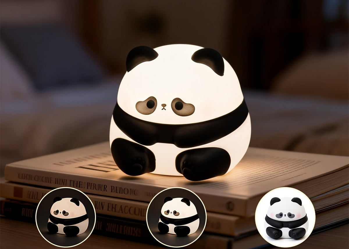 Veilleuse enfant panda tactile - Lampe de chevet sans fil — photo 2