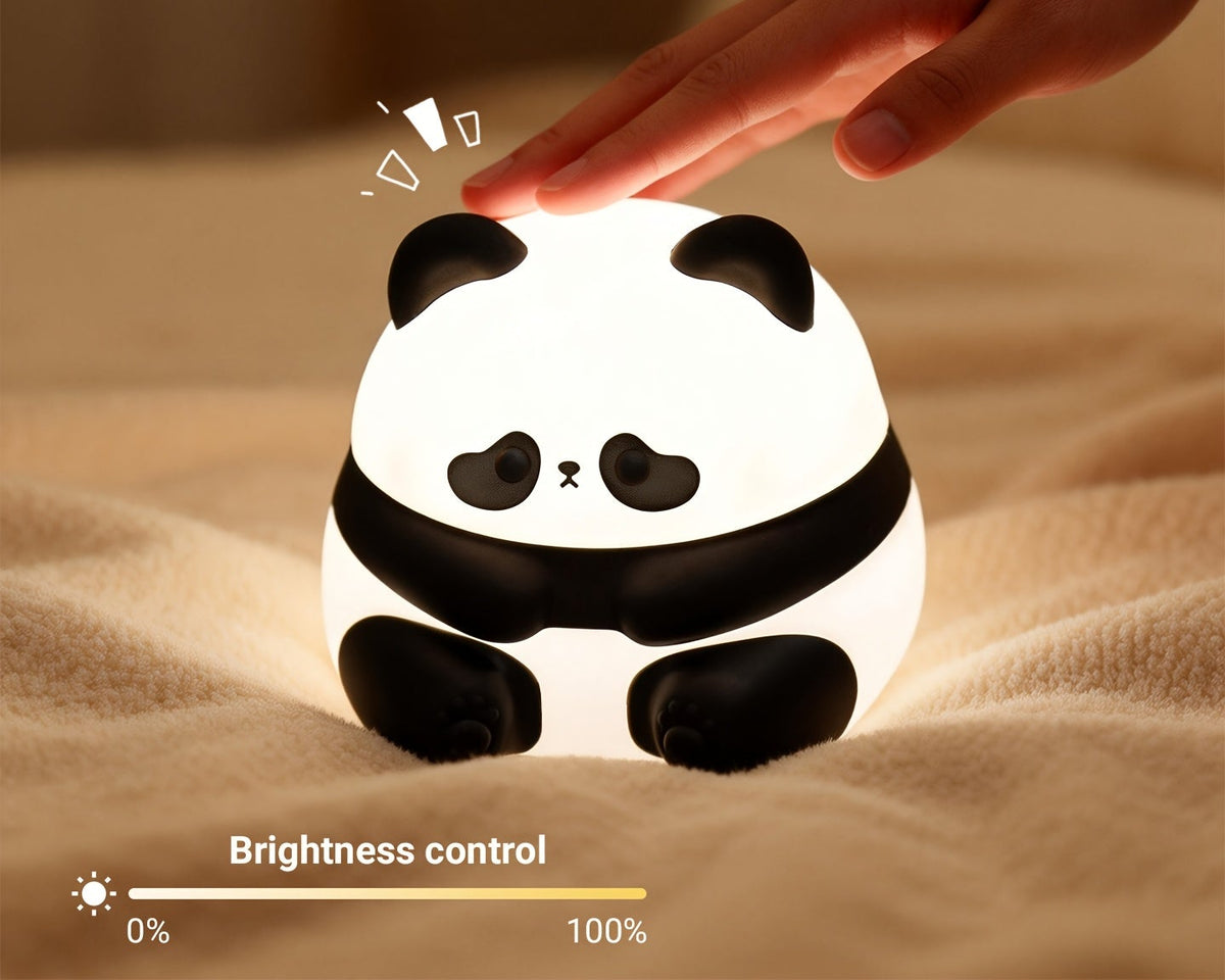 Veilleuse enfant panda tactile - Lampe de chevet sans fil — photo 4