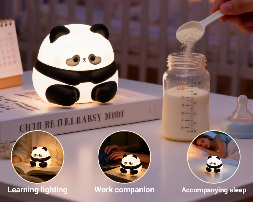 Veilleuse enfant panda tactile - Lampe de chevet sans fil — photo 7